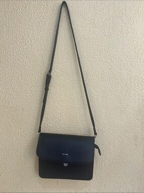 Pixie Mood Black Crossbody Flap Bag